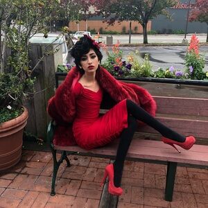 Pinup girl clothing 50s marilyn hot wiggle pencil dress with inbuilt shapewear